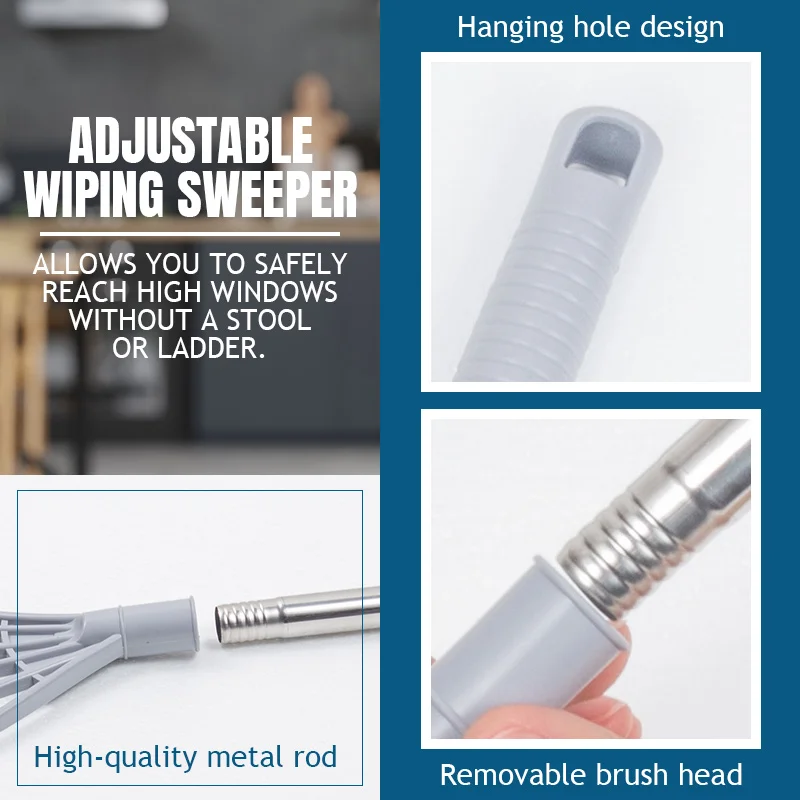 Силиконовая швабра волшебная щетка для мытья пола удаление шерсти домашних