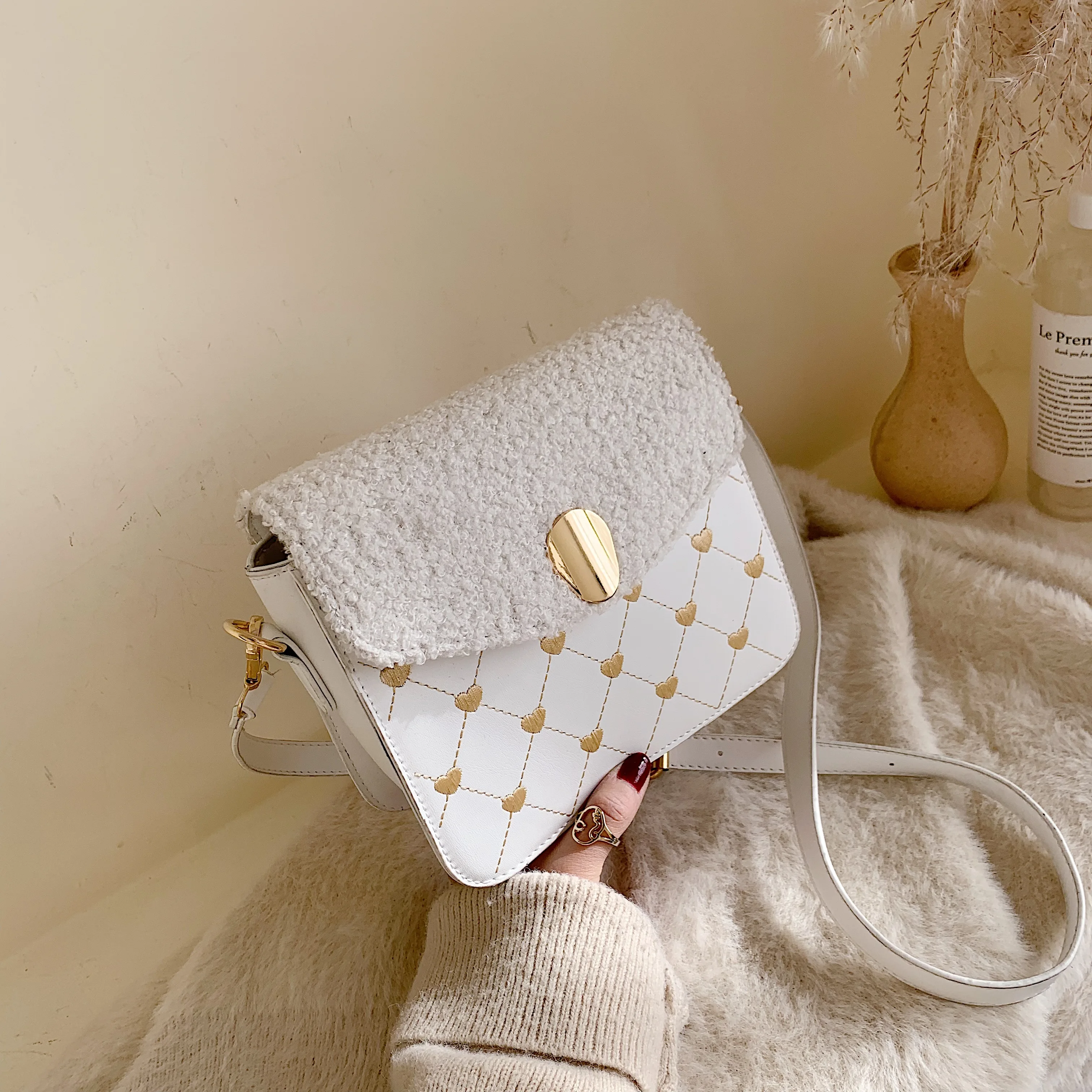 2019 женские прекрасные сумки через плечо из искусственной кожи Женские