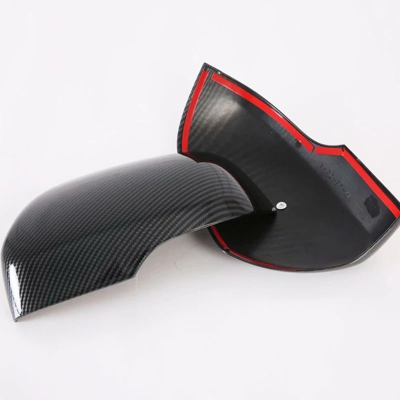 For ALL-NEW Hyundai H-1 2018-2020 car Rearview mirror cover trim black carbon fibre / chrome Side Turn Signal Mirror Covers | Автомобили и