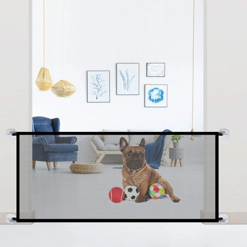 

Portable Dog Fence Mesh Dog Fence For Indoor and Outdoor Safe Pet Dog Safety Guard Fence Enclosure Pet Supplies