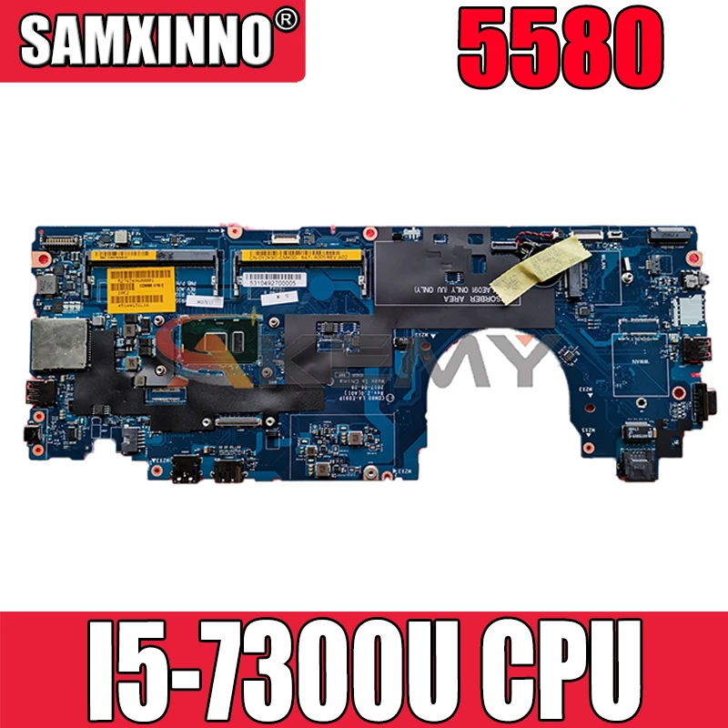 

Akemy CDM80 LA-E091P I5-7300U для Dell Latitude 5580 ноутбук материнская плата CN-02TRDX 2TRDX материнская плата 100% тестирование