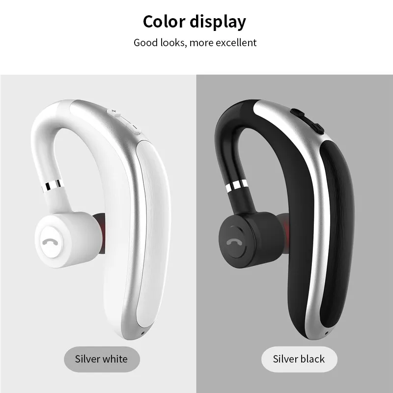 

K20 Earphones Bluetooth Headphones Business Wireless Headset Drive Call Sports Ear Hook Earbuds Earphones for Phone