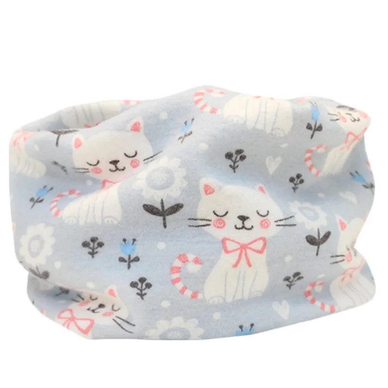 Новый осенне зимний детский шарф из 100% хлопка Детские теплые шарфы на шею для