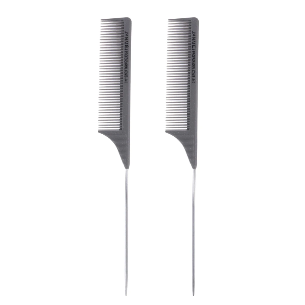 

2x 8.9 '' Pintail Teasing Comb Sectioning Detangling Perm Highlight Comb