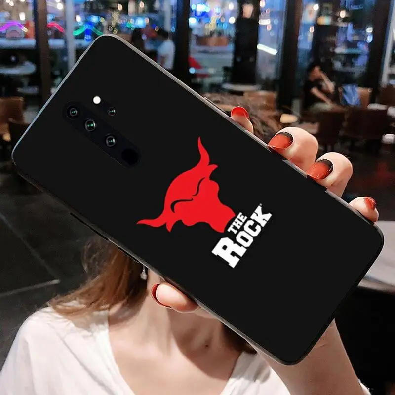 PENGHUWAN the rock dwayne Phone Case for Redmi Note 9 8 8T 8A 7 6 6A Go Pro Max K20 K30 | Mobile Cases &amp Covers