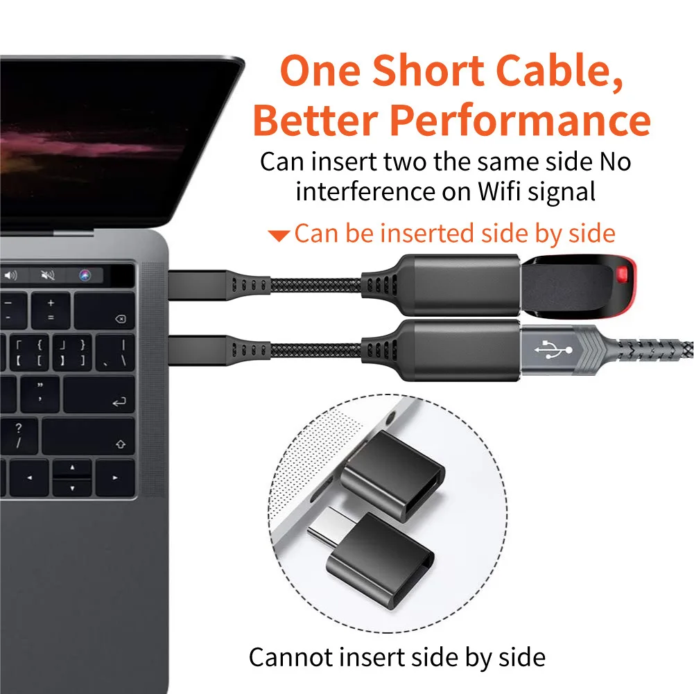 Кабель-адаптер с портом USB Type-C на 3 0 для Macbook Samsung S20 S10 Huawei Xiaomi планшетов | Мобильные