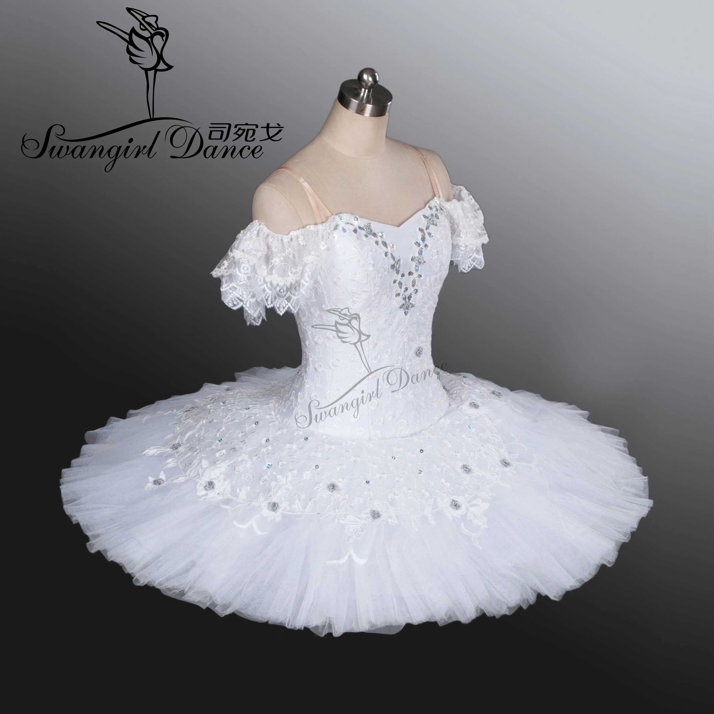 Классическая балетная пачка для взрослых с белым лебедем озером Женская