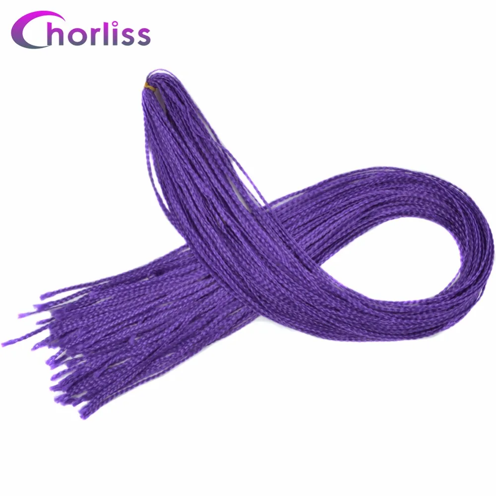 Chorliss Zizi косички, вязанные крючком косички, вязанные волосы, пряди, синтетические волосы для наращивания, фиолетовые, черные, розовые, коричневые, Zizi, косички для волос