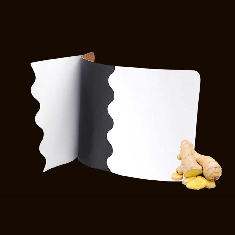 10 пластырей для ног Имбирные клейкие подушечки детоксикации имбиря пластырь