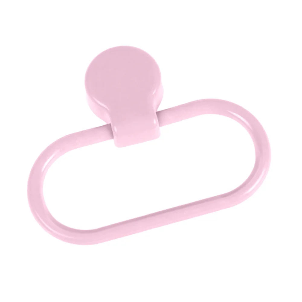 

Towel Holder Ring Dilling Self-adhesive Towel Rack Towel Holder for Kitchen Bathroom (Blue)