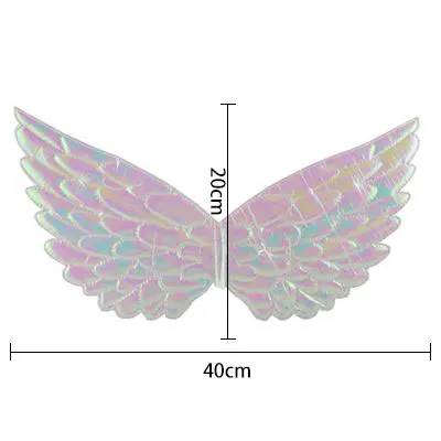 Женский Цветной костюм единорога золотой серебряный с крыльями принцессы для