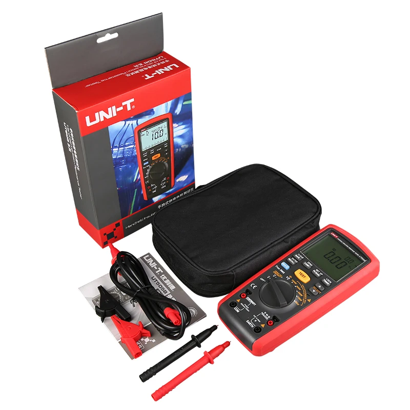 Ручной тестер сопротивления изоляции UNI-T UT505A Автоматический диапазон истинное