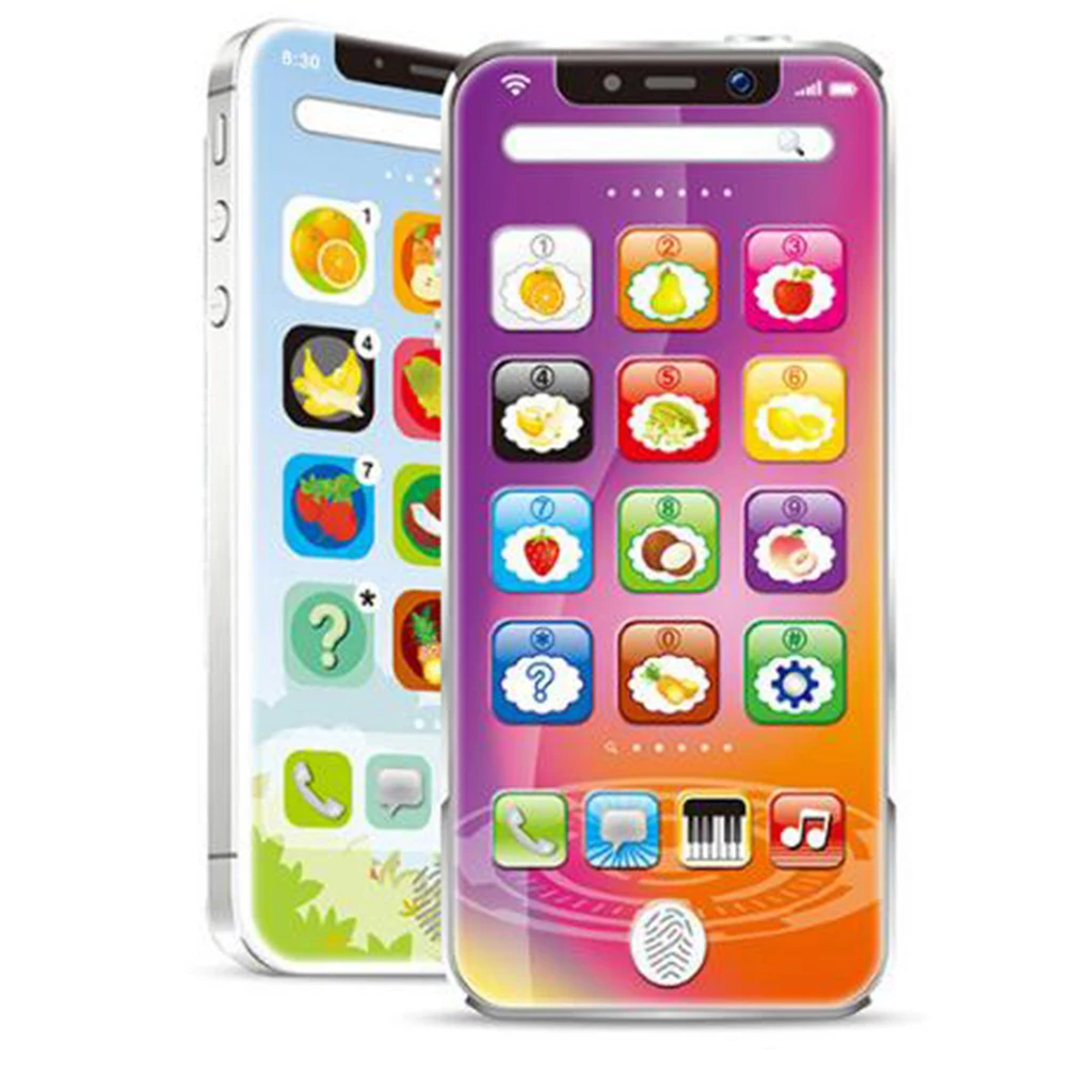 Детская интерактивная игрушка "Мобильный телефон" - с функцией звука и воспроизведения музыки.