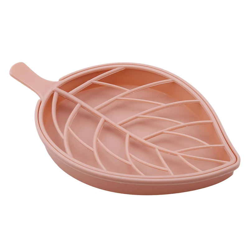 Форма листьев бытовая коробка для хранения мыла поднос душа походный контейнер