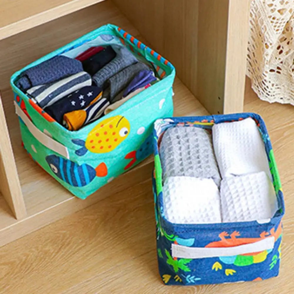 Корзина для хранения ручек полезный привлекательный милый узор косметика