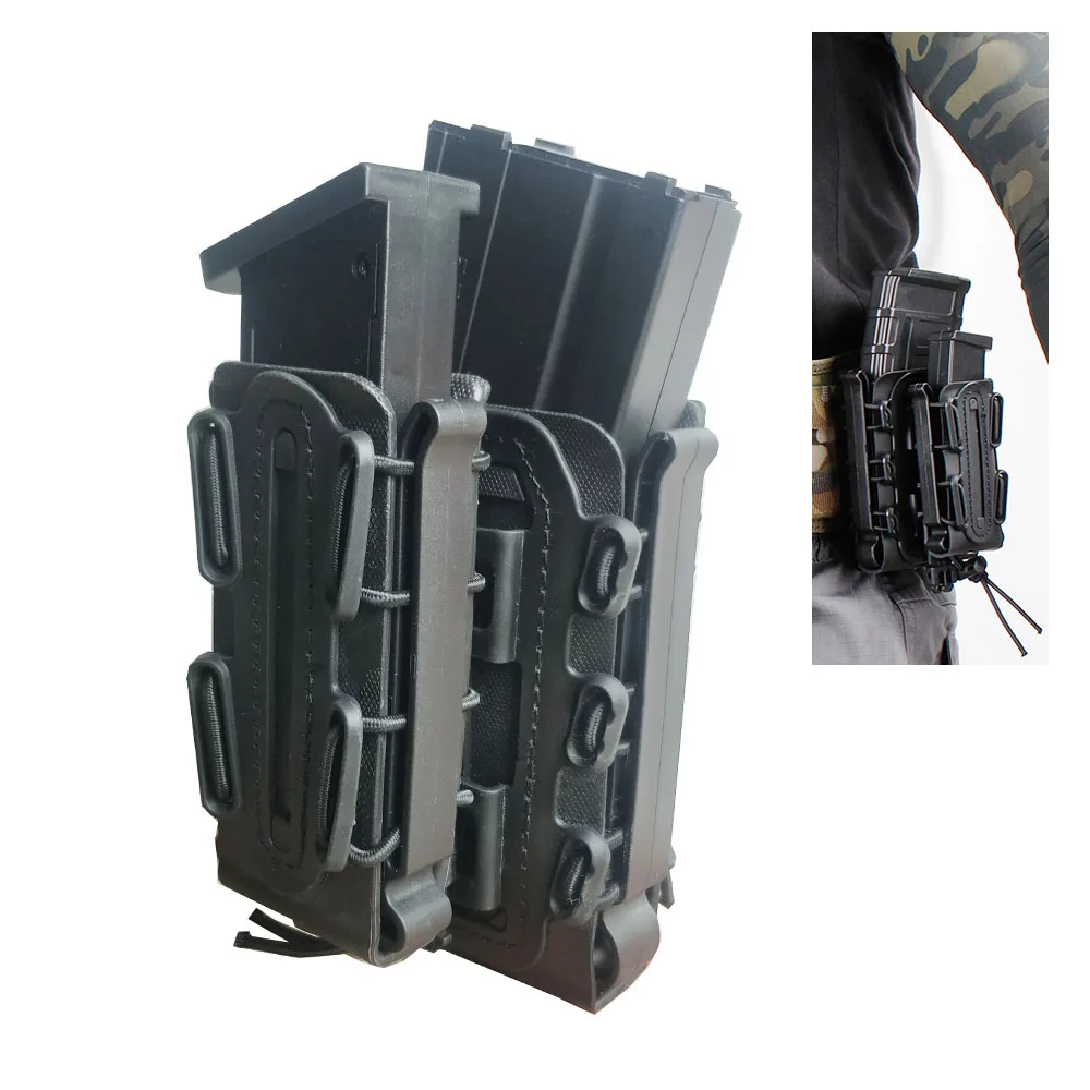 

Тактическая Магнитная сумка Molle для магазина винтовки 9 мм, кармашки для M4 AR15 M16 AK журналов