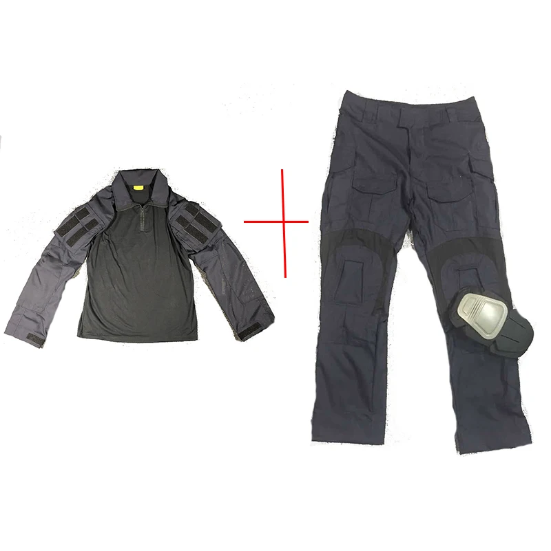 Новинка G3 униформа боевая рубашка штаны с наколенниками военная страйкбольная