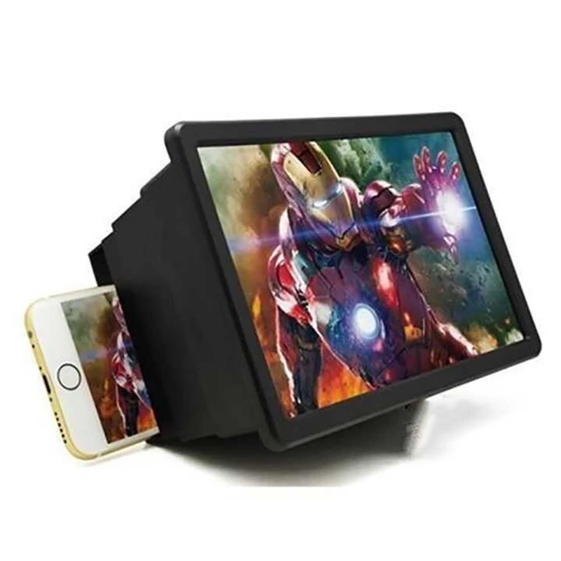 

3D HD Stand Screen Amplifier Mobile Phone Magnifying Glass For Video Folding Enlarged Eyes Protection Magnifier Cellphone Holder