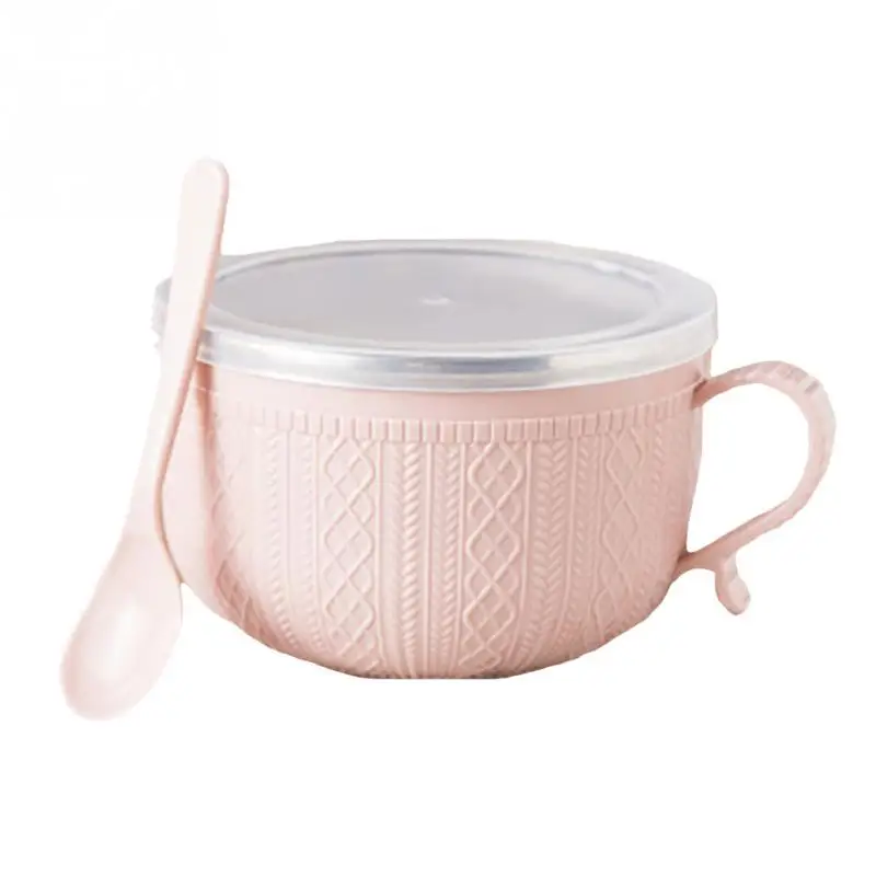 С крышкой Бытовая Посуда столовая посуда Ланч бокс большая емкость лапша рисовый