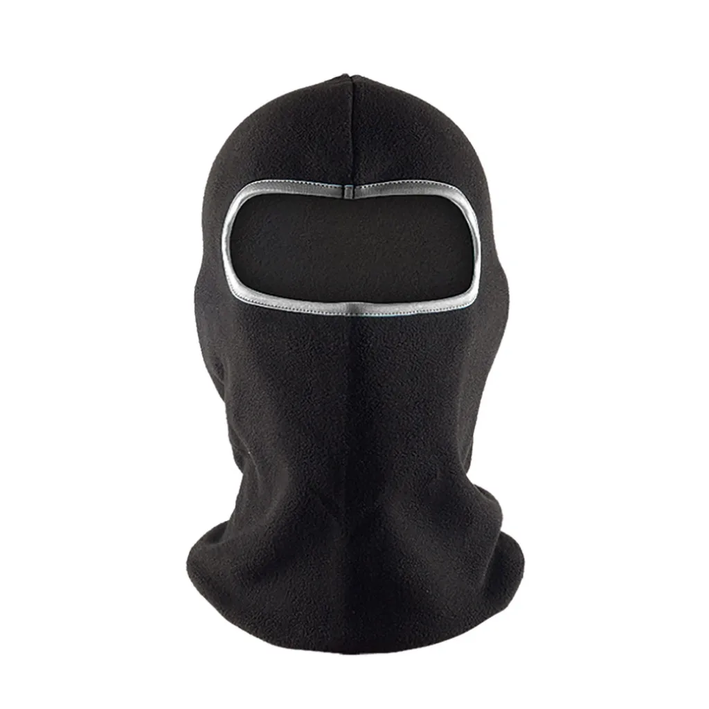 Теплые камуфляжные теплые Флисовые Балаклавы зимние велосипедные лыжные кепки