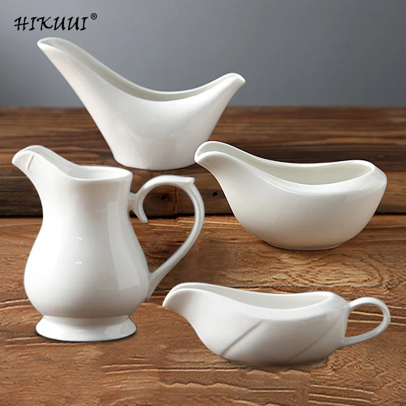 4 стиль Соусники молочников бифштекс сок ведро соус контейнер пластины посуда