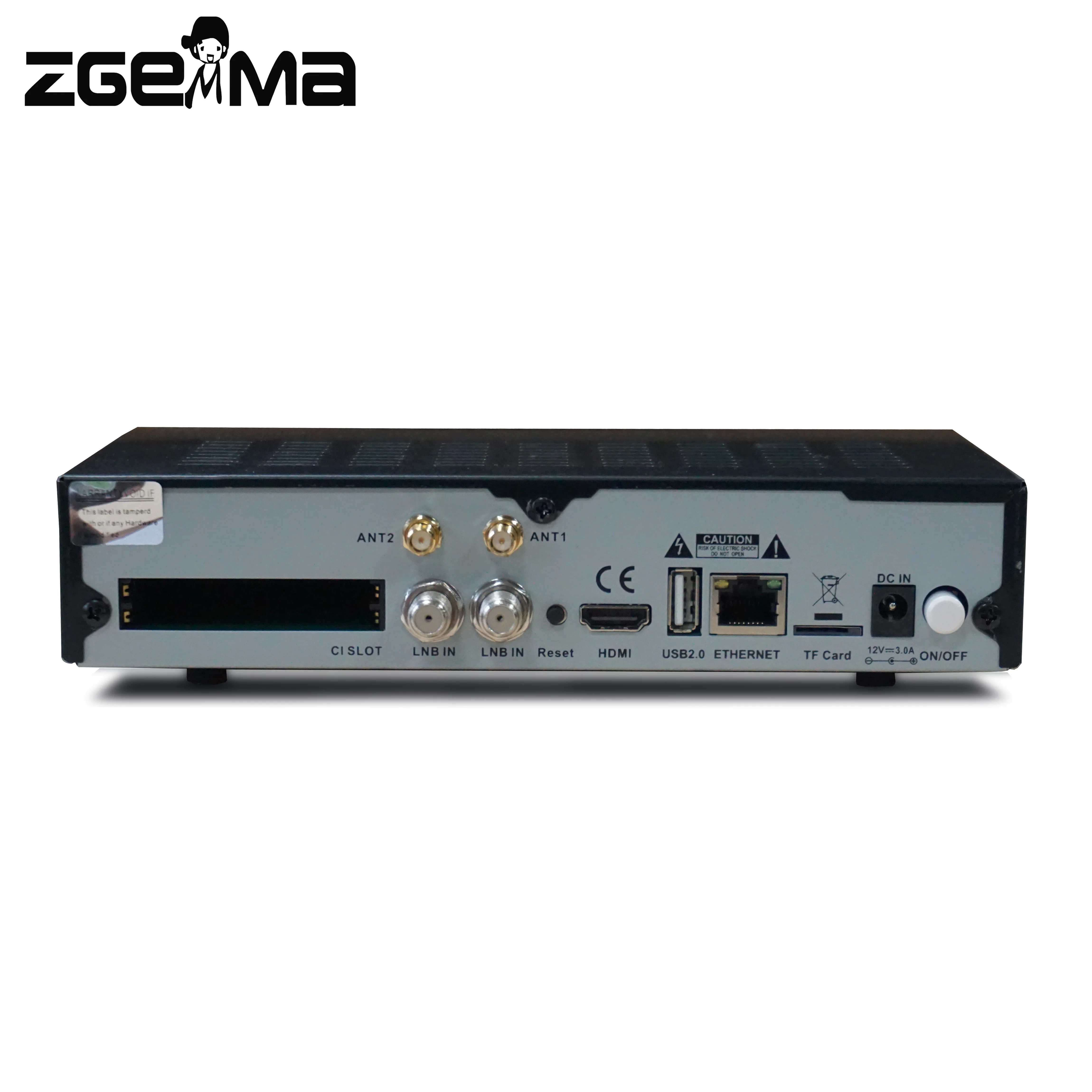 2 шт./лот в формате 4K UHD Zgemma H9 односпальный Комплект белья из * CI + Linux E2 DVB S2X IPTV TWIN