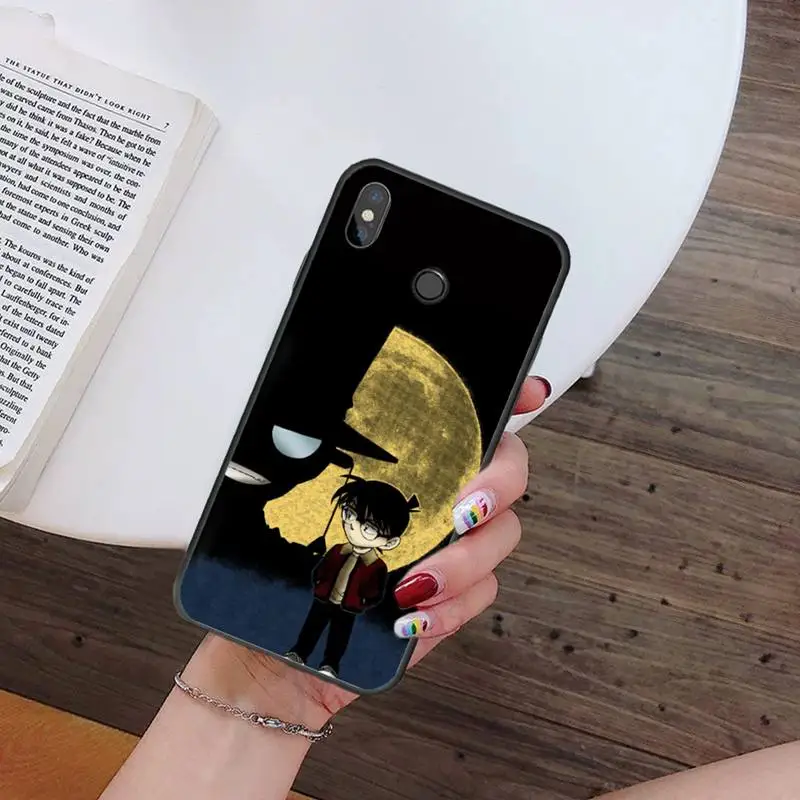 

Anime Detective Conan Phone Case For Xiaomi Redmi 7 9t a3 9se k20 mi8 max3 lite 9 note 8 9s 10 pro