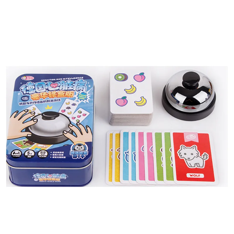Новый 2 вида Halli Galli настольная игра 6 игроков семья Fruity Экстремальная версия с