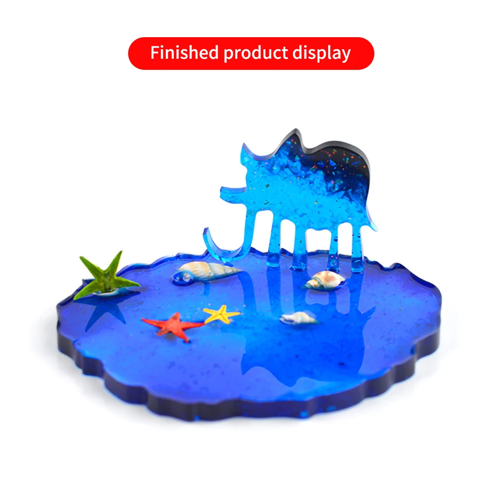 

Multi-standard Cup Mat Silicone Molds For Resin DIY silicone resin mold Glue Epoxy Resin Table Decoration Mold Coaster Set
