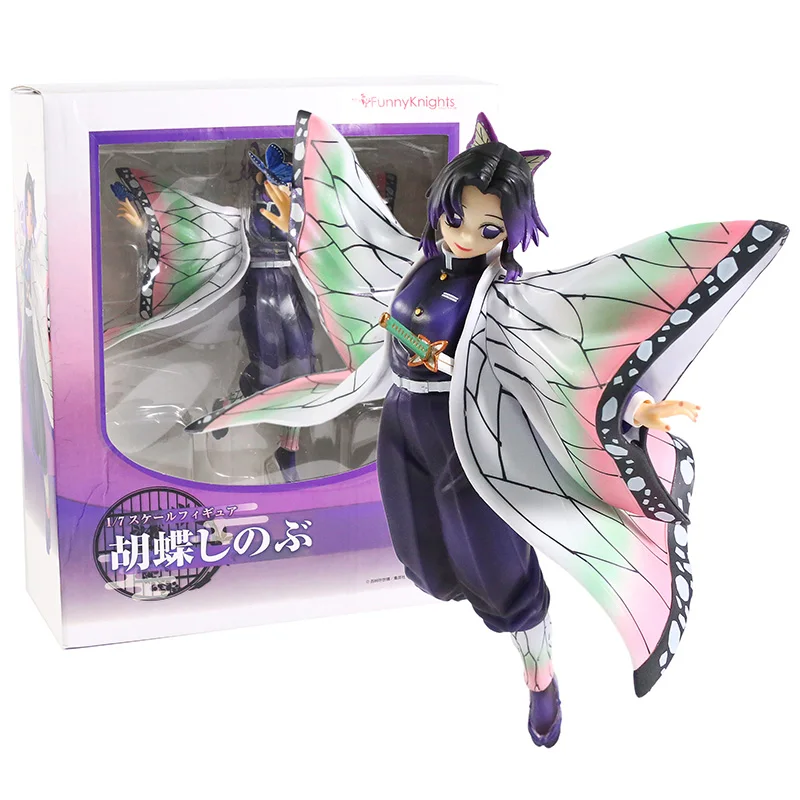 

Demon Slayer: Kimetsu no Yaiba Kochou Shinobu аниме фигурка ПВХ игрушка Коллекция моделей кукол подарок