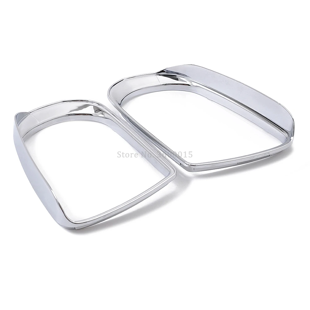 For Jeep Compass 2017-2020 2021 Chrome Side View Rearview Door Mirror Visor Sun shade Rain Guard Shield Exterior Car Accessories |