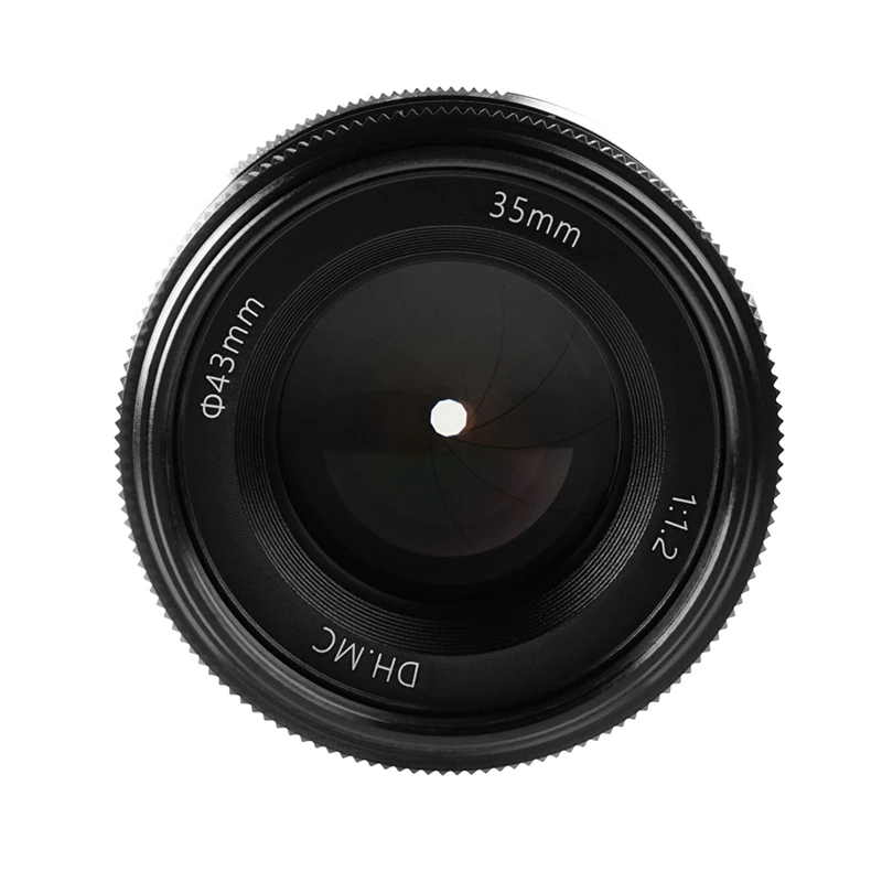 

35mm F1.2 Portrait Mini Single Lens Large Aperture Fixed Focus Lens Suitable for Fujifilm