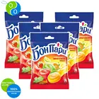 Бон Пари Ассорти леденцы пакет 75г 5 упаковок