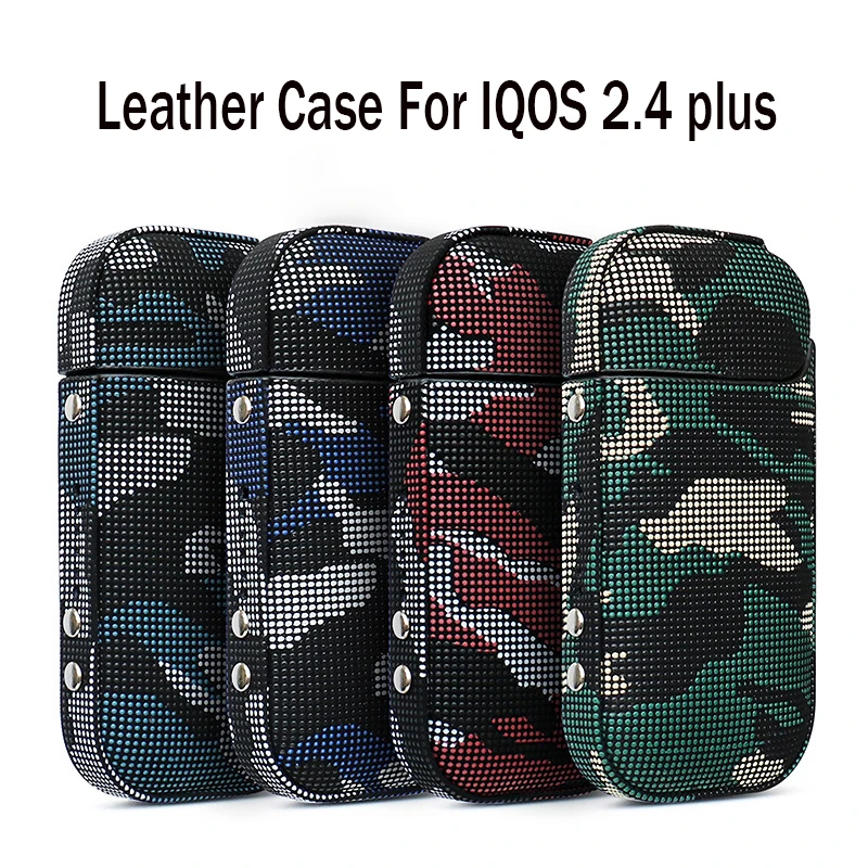 Женский чехол для IQOS 2 4 plus Мягкий противоударный с камуфляжным держателем