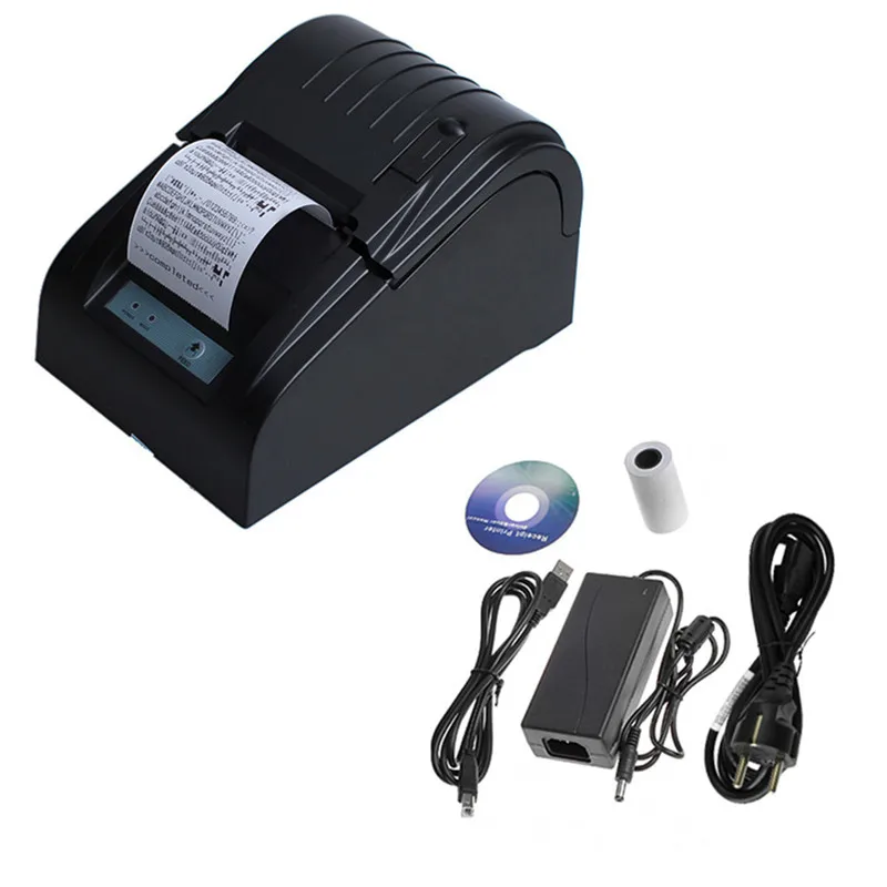 POS термопринтер Мини 58 мм USB чековый принтер для Resaurant супермаркета магазина