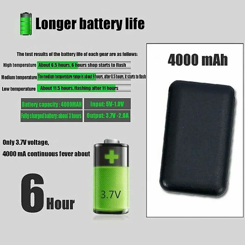 3 уровня Регулируемый Подогрев теплые носки для детей Перезаряжаемые Батарея