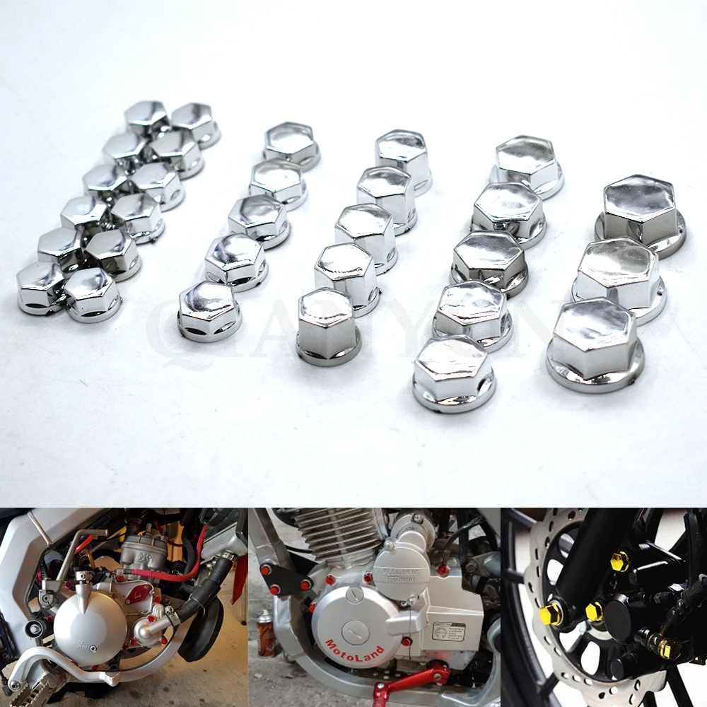 30 шт./компл. аксессуары для модификации мотоцикла крышка головки винта