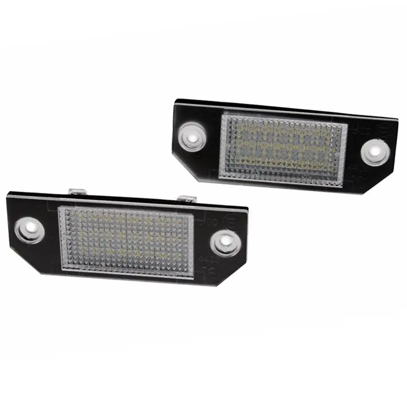 2 шт./компл. SUNKIA светодиодный номер Подсветка регистрационного номера чистый