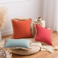 cotton linen pillow cover nordic cushion cover for living room sofa 18x18 decoration pillows nordic home decor pillowcase