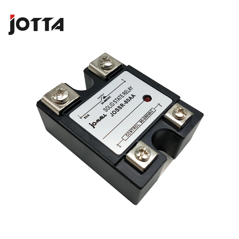 SSR-60AA/80AA/100AA/120AA AC управление SSR Однофазное твердотельное реле AC