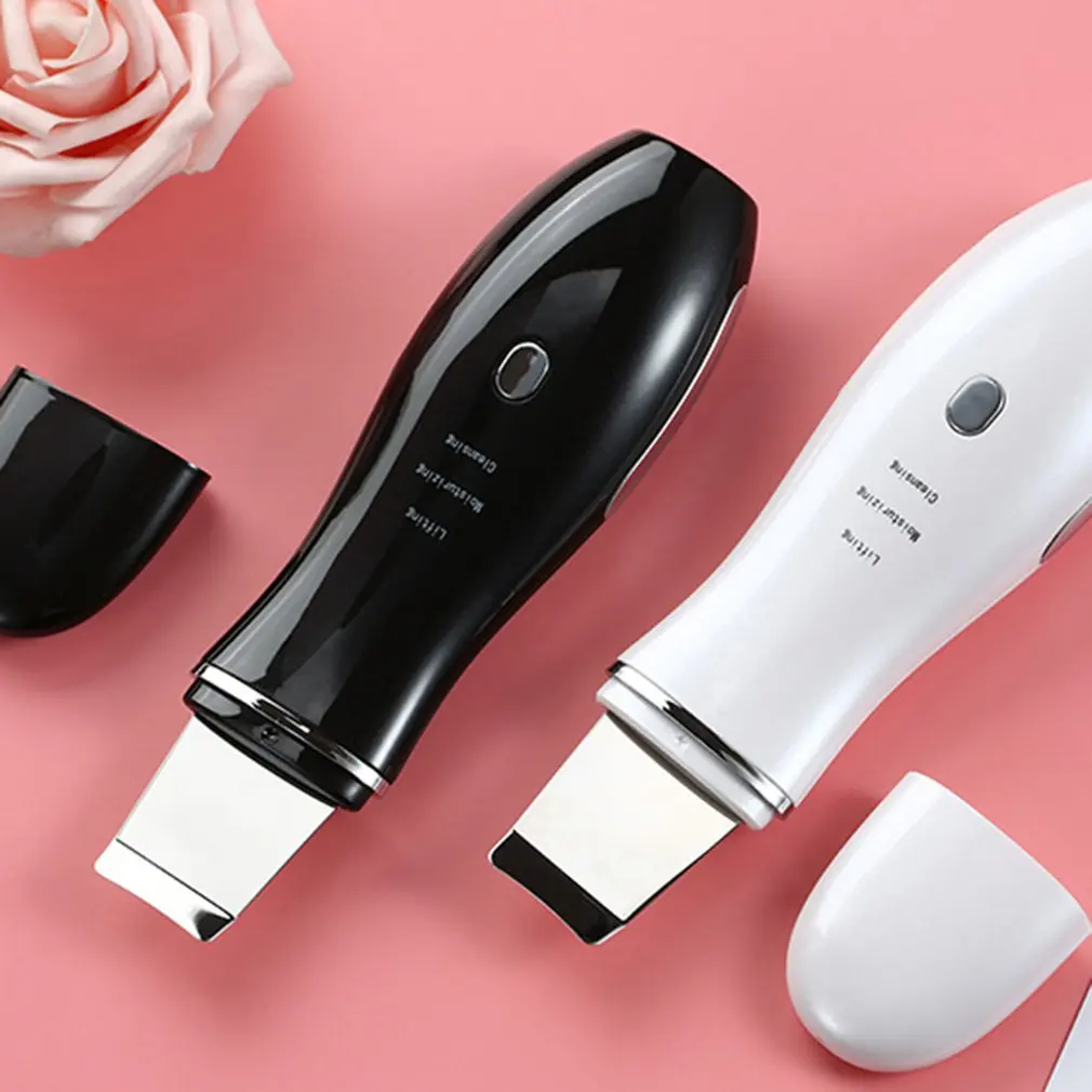 

Ultrasonic Skin Shovel Machine Vibration Ion Introduction Exfoliating Dead Skin Cleaning Electric Home Beauty Instrument
