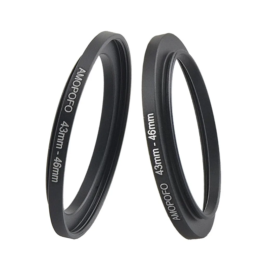 Universal 43mm-46mm /43mm to 46mm Step Up Ring Filter Adapter for UV ND CPL Metal | Электроника