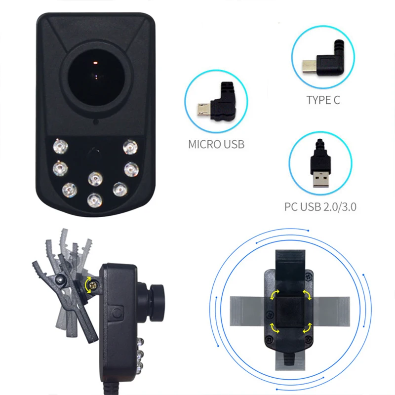 Прибор ночного видения веб камера Full HD 1080p нательная Android USB цифровой UVC Bodycam