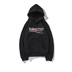 

2020 Hot-Selling Clothing Luxury Brand Classic Chest Cola Wave Cotton Round Neck Loose Men Women All-Match Hooded 43