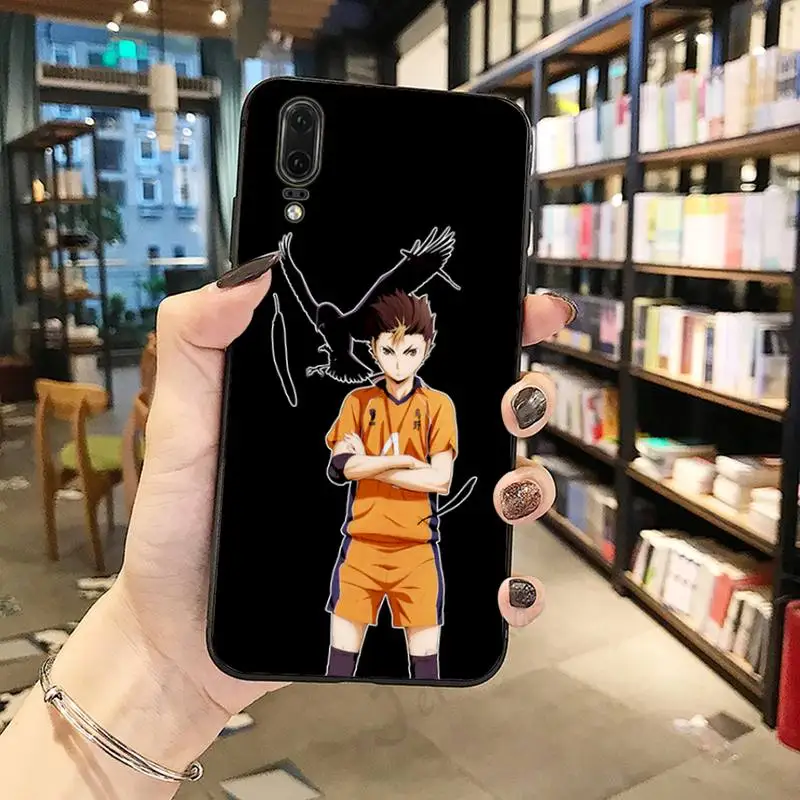 

Haikyuu Hinata Japanese anime Phone Case For Huawei honor Mate P 10 20 30 40 Pro 10i 9 10 20 8 x Lite