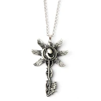 game residents evils 8 village necklaces six winged unborn alcina dimitrescu pendant necklace choker women cosplay jewelry prop