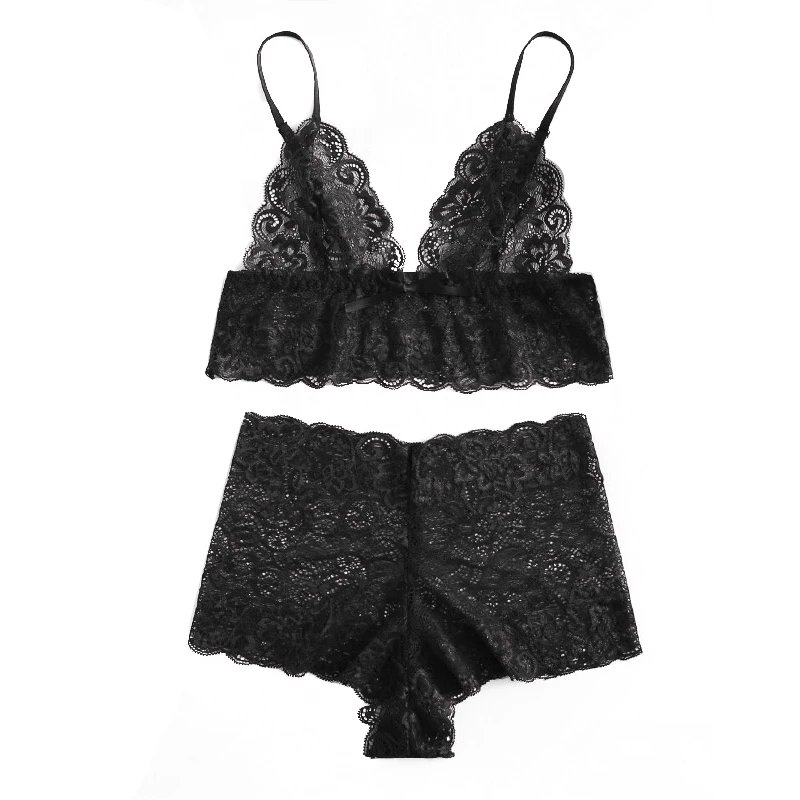 комплект нижнего белья красный нижнее белье кружевное женское женский с