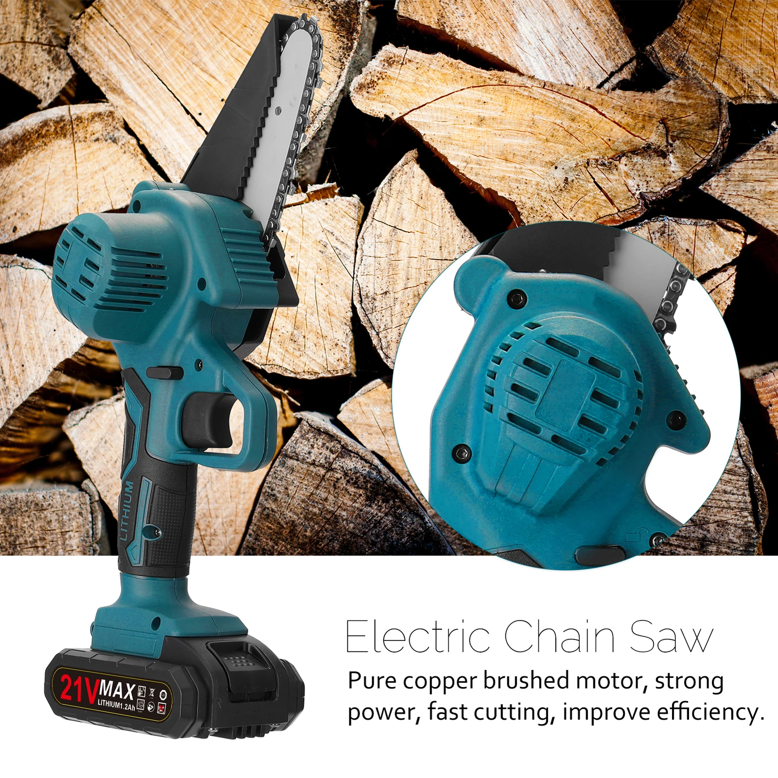 

Портативные Миниатюрные электрические пилы для обрезки, перезаряжаемые пилы для рассеивания дерева, маленький ручной деревообрабатывающи...