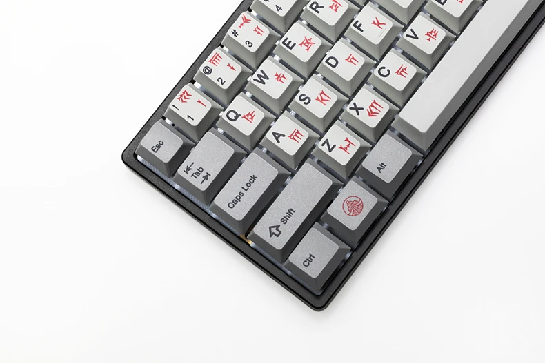 kprepublic 139 ancient babylon cuneiform font language cherry profile dye sub keycap pbt for gh60 xd60 xd84 cospad tada68 87 104 free global shipping