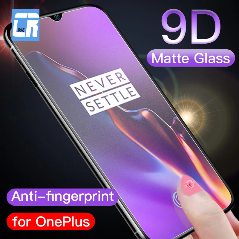 9D полное покрытие матовое закаленное стекло для Oneplus 9 7T 8T Защита экрана Nord 7 6T